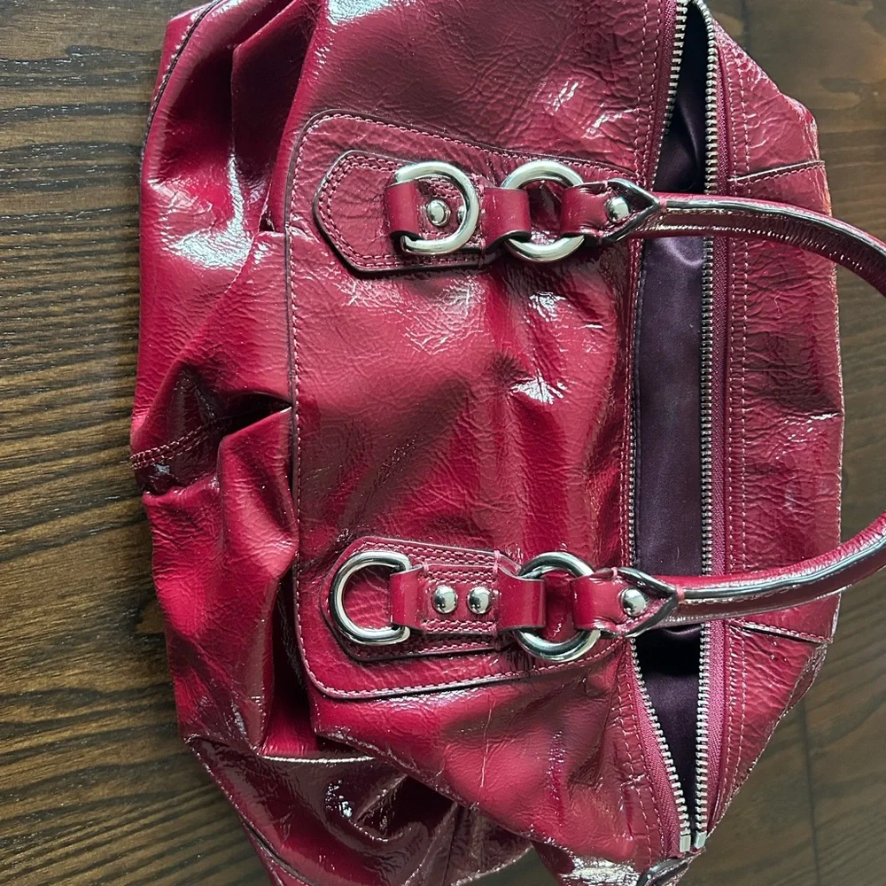 Coach patent leather bag + wallet - Picture 4 of 13